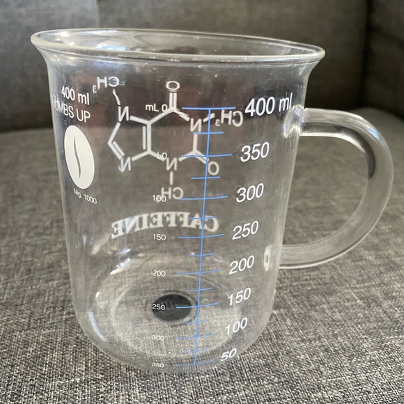 Caffeine Chemistry Beaker Coffee Mug 400ml - Picture 6 of 9